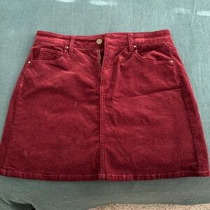 LIKE NEW women’s corduroy skirt, size 10